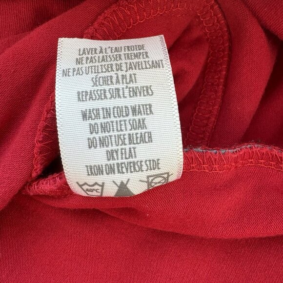 Message Factory Women Red Tunic Long Sleeves Size Medium - Picture 15 of 15